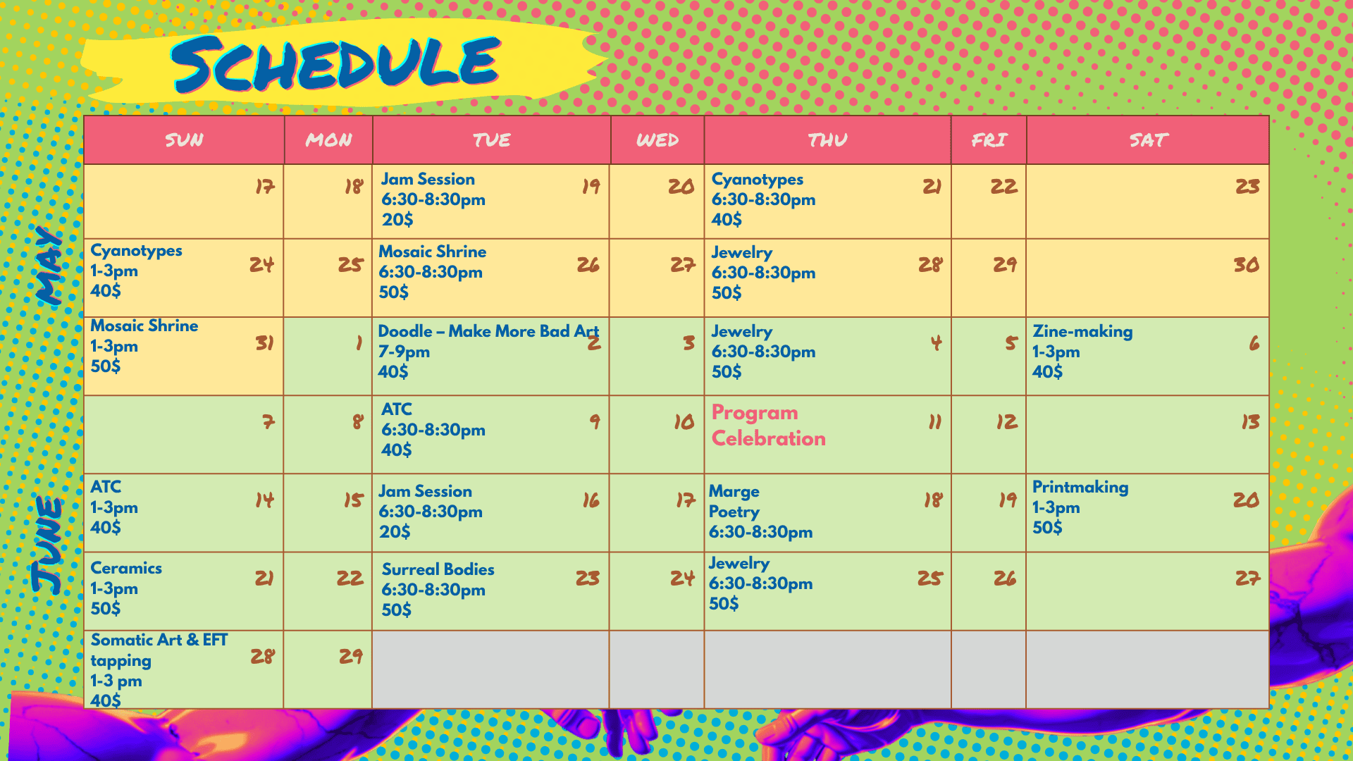 Schedule